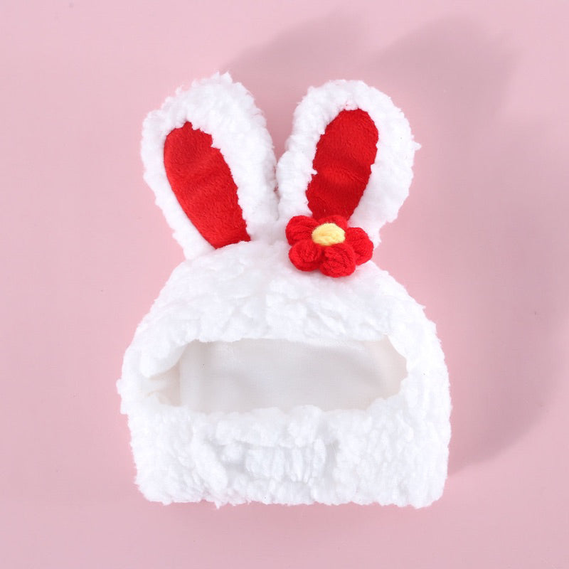 CNY new year Cat Accessories Hat Cap Napkin Necklace Collar Scarf 🧣 Lucky Bunny 🐰 Rabbit Ear