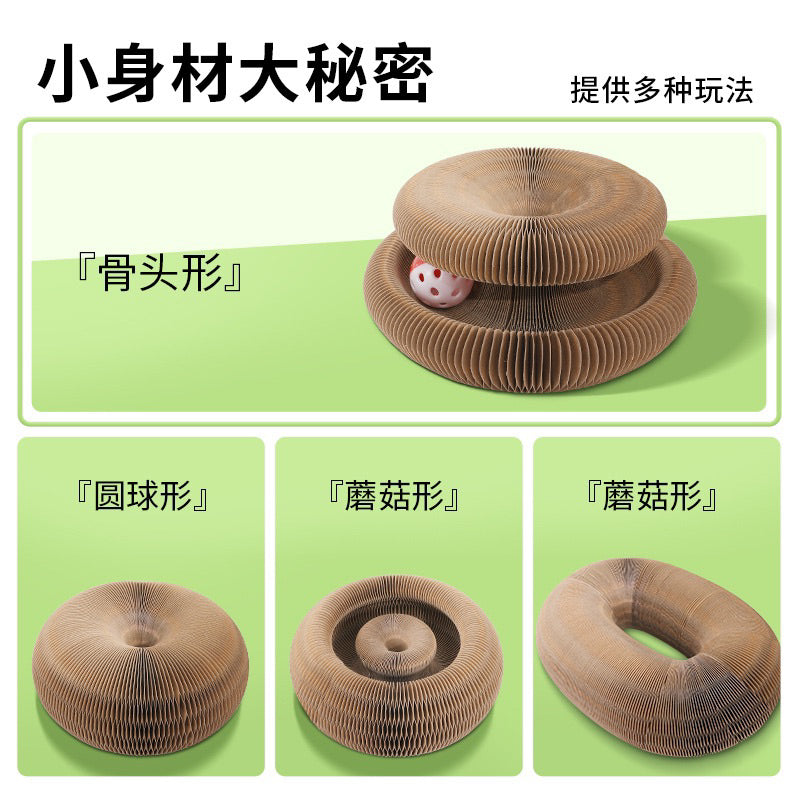 [SG Stock] Cat organ scratch magic tunnel pet toy