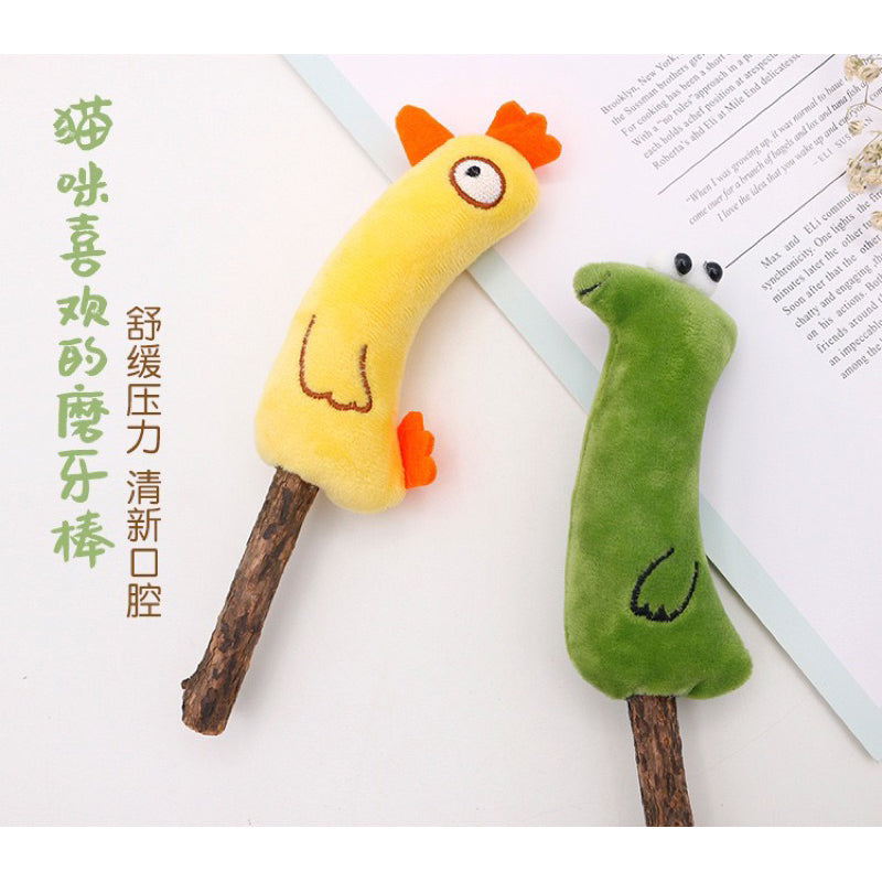 Cat toy catnip bar friend series chaser bitting toy
