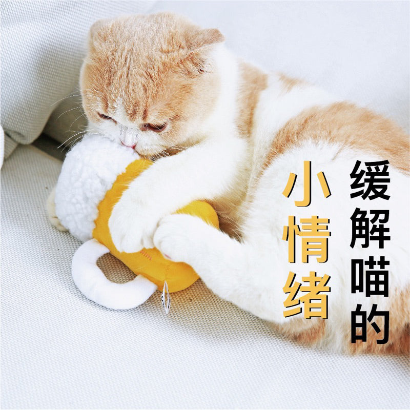 PurLab catnip catmint 🍺 beer beercup cat toy chaser