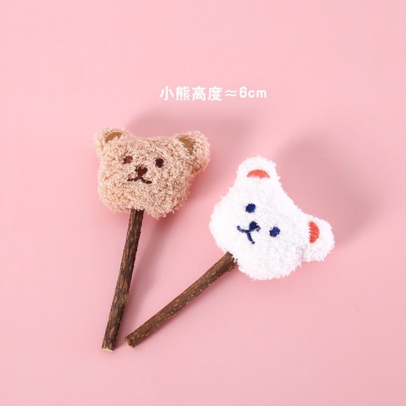 Cake 🍰 series catnip lollipop toy catmint pet cat ice cream 🍦 cartoon design