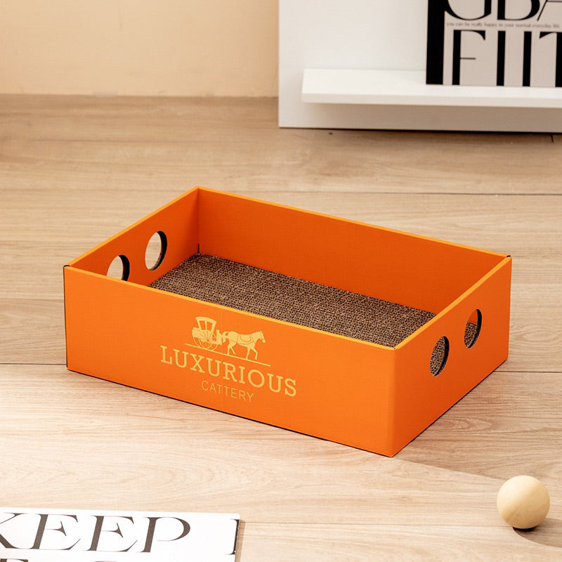 Classic Cat Simple Can Scrarcher Box Cardboard Scratch Rectangle Bed