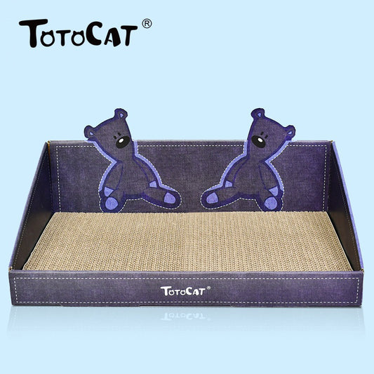 Deku Totocat Slop Cat Box Scratcher Scratch Board Pet Bed Toy