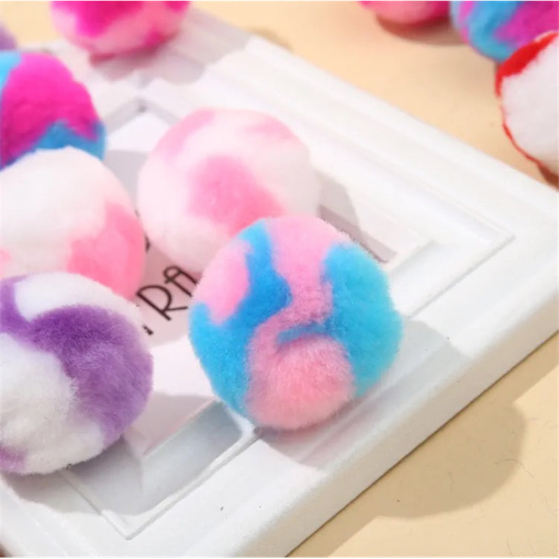 Nylon Ball 4.5cm silent Cat Toy Chaser Pet Toy Kitten