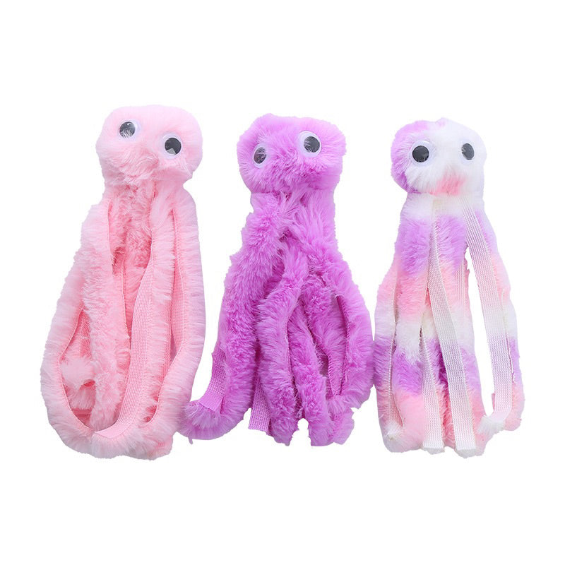 Octopus tako squid Cat catnip Toy Bitting Comfort Chaser for Pet