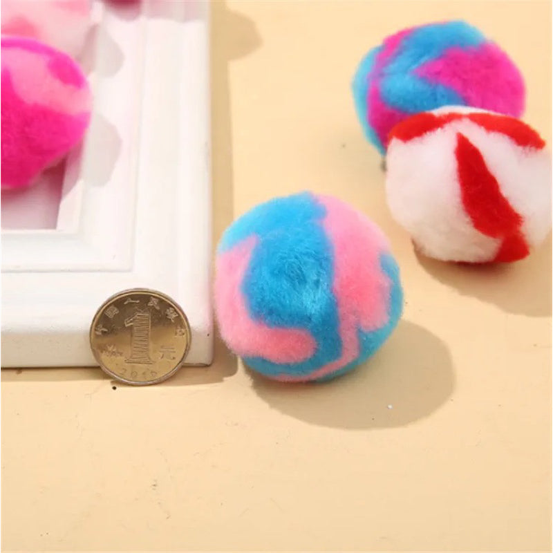 Nylon Ball 4.5cm silent Cat Toy Chaser Pet Toy Kitten