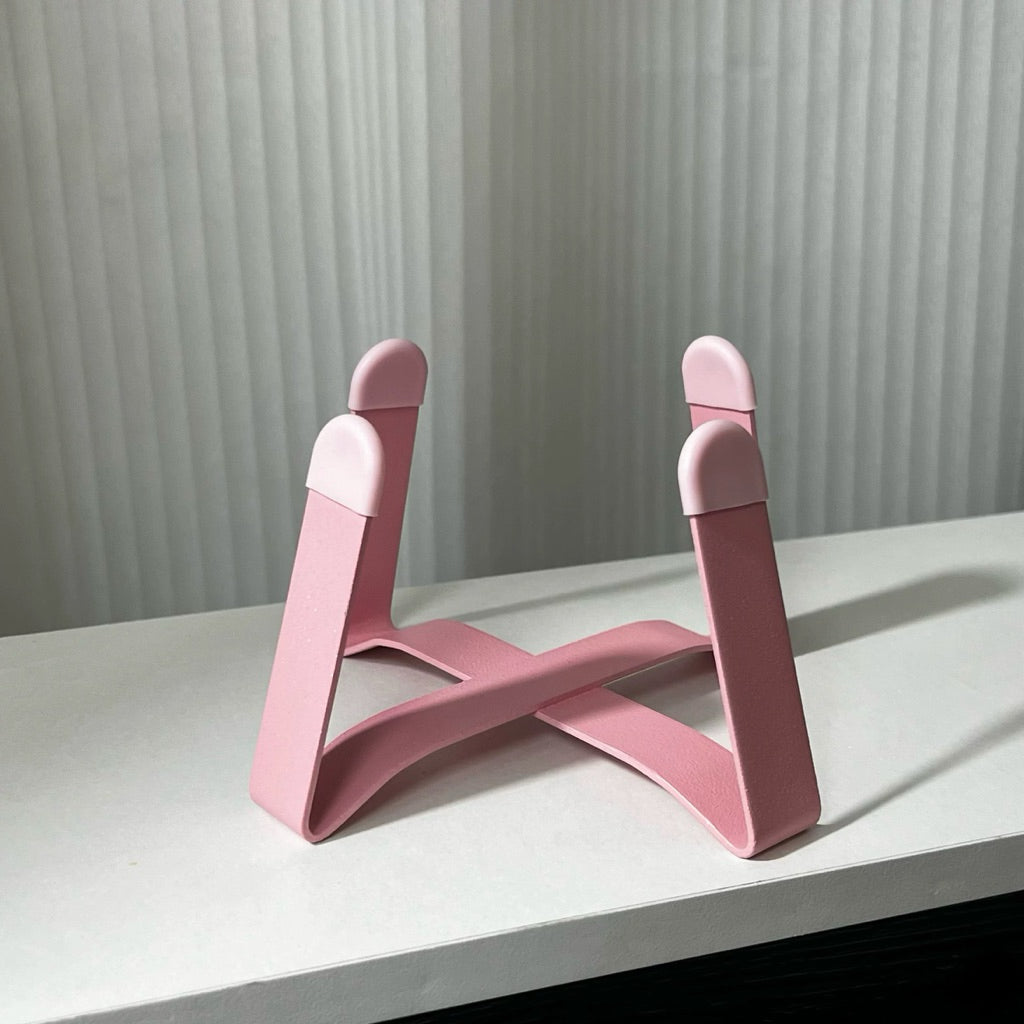 Metal Bowl Stand and Ceramic Bowl for Pet Tall Feeding Set for Cat Dog