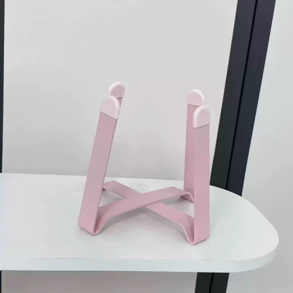 Metal Bowl Stand and Ceramic Bowl for Pet Tall Feeding Set for Cat Dog
