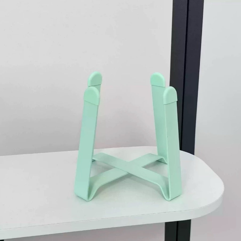 Metal Bowl Stand and Ceramic Bowl for Pet Tall Feeding Set for Cat Dog