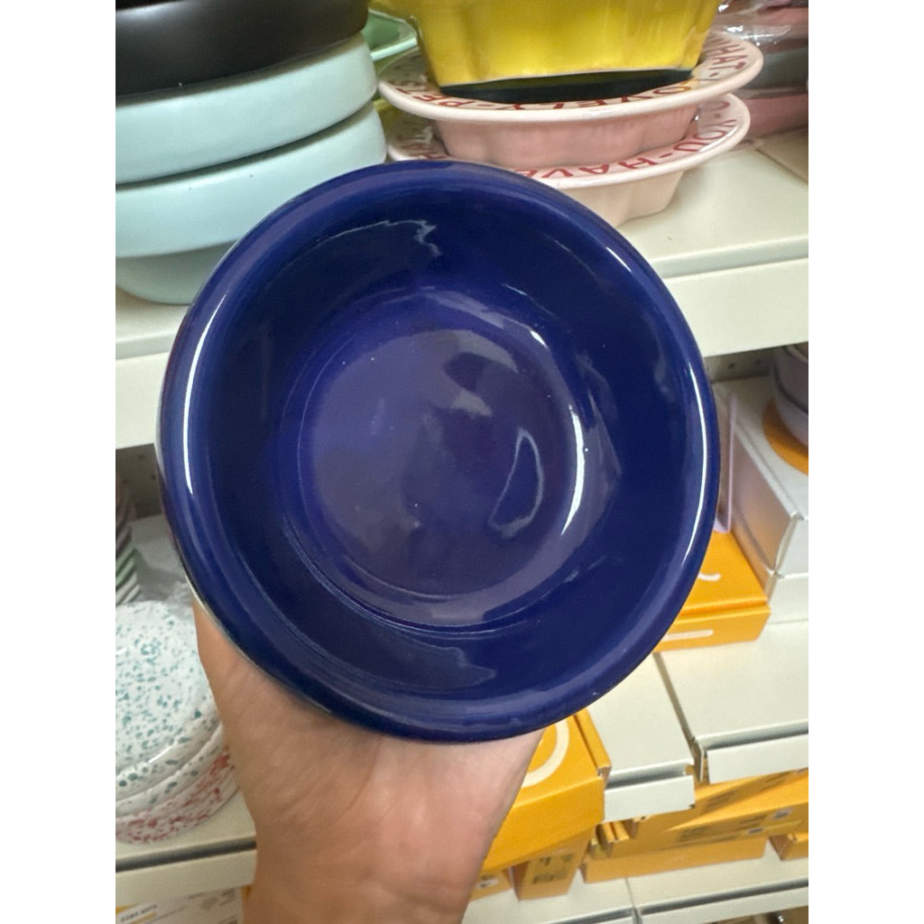 Metal Bowl Stand and Ceramic Bowl for Pet Tall Feeding Set for Cat Dog