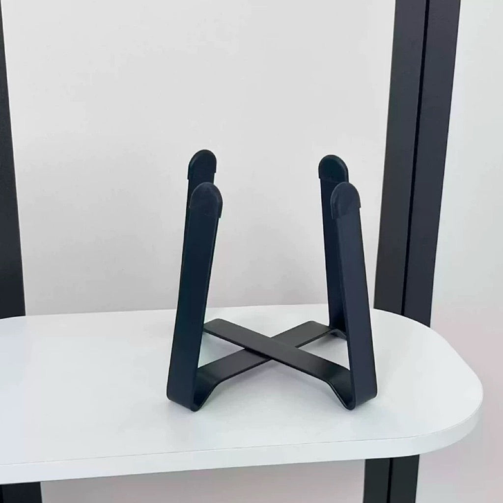 Metal Bowl Stand and Ceramic Bowl for Pet Tall Feeding Set for Cat Dog