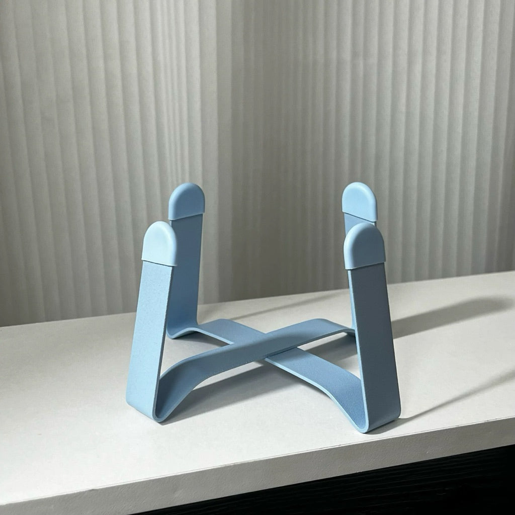 Metal Bowl Stand and Ceramic Bowl for Pet Tall Feeding Set for Cat Dog