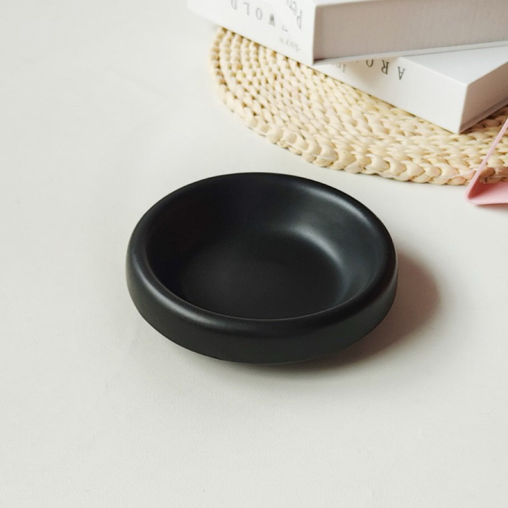 Metal Bowl Stand and Ceramic Bowl for Pet Tall Feeding Set for Cat Dog