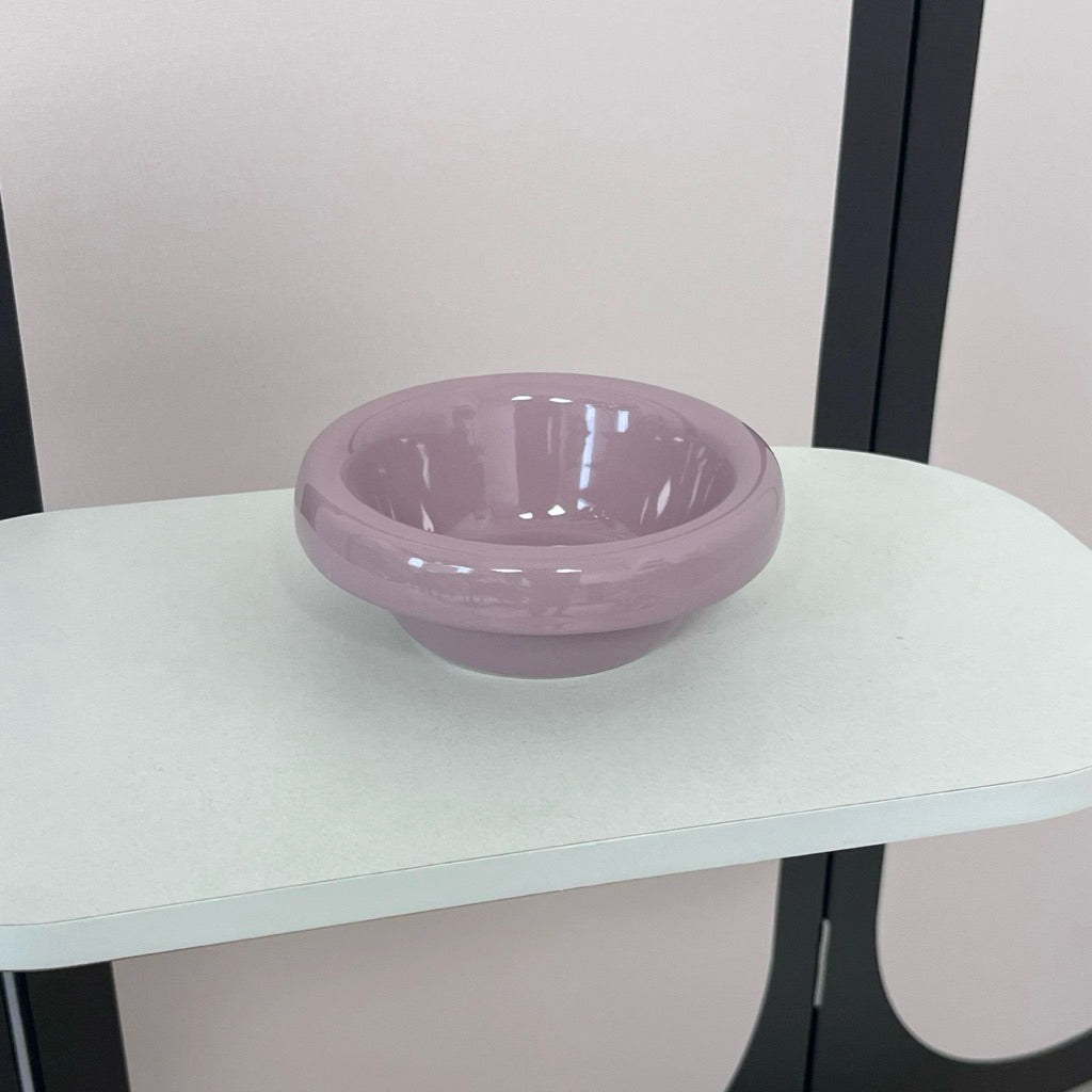Metal Bowl Stand and Ceramic Bowl for Pet Tall Feeding Set for Cat Dog
