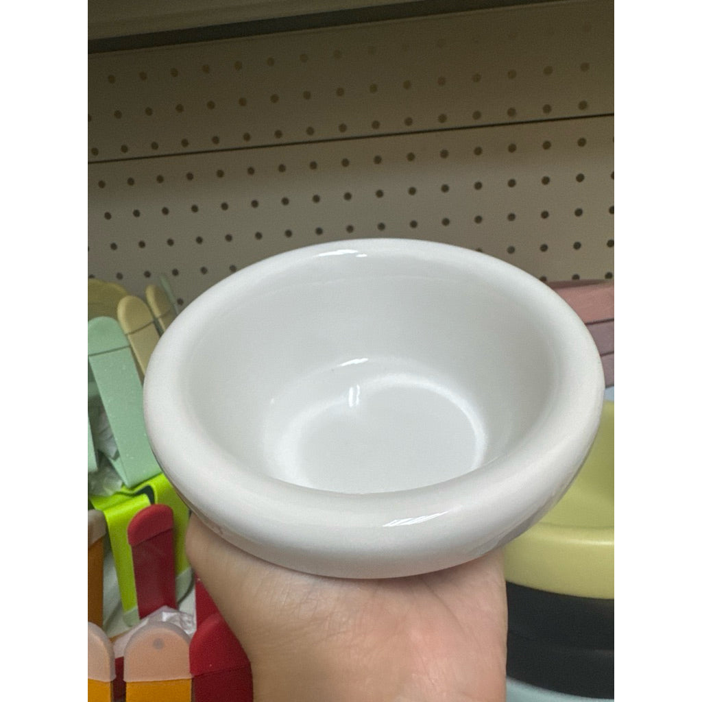 Metal Bowl Stand and Ceramic Bowl for Pet Tall Feeding Set for Cat Dog