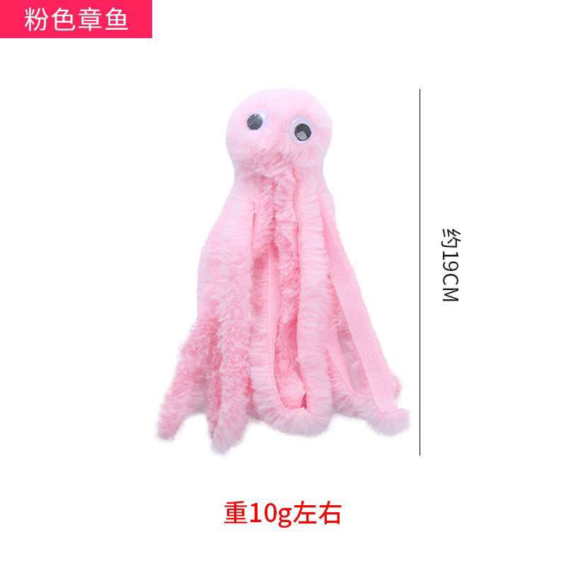 Octopus tako squid Cat catnip Toy Bitting Comfort Chaser for Pet