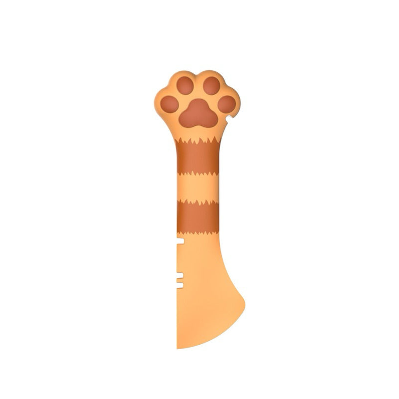 [SG Stock] Cat paw 🐾 silicon rubber can food lid cover 🥄 spoon
