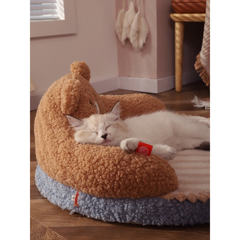 Hoopet Soft Bed for Cat Dog Pet Sofa Bed Sleeping Pad