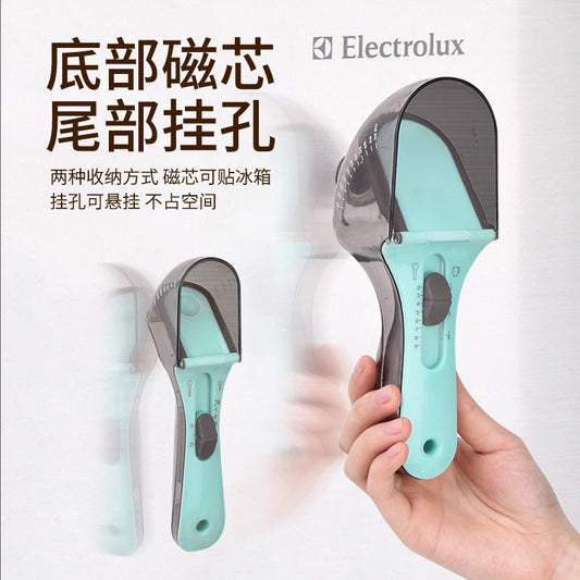 Adjustable Pet Food Spoon Measurement Feeder