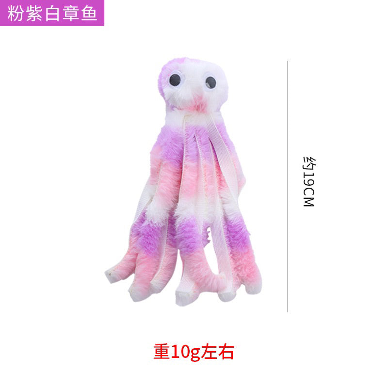 Octopus tako squid Cat catnip Toy Bitting Comfort Chaser for Pet