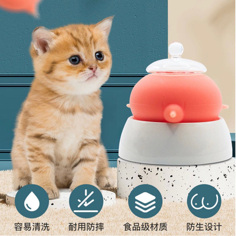Pet Newborn Silicone Feeder Cat Kitten Dog Puppy Auto Drinking Milk Bottle