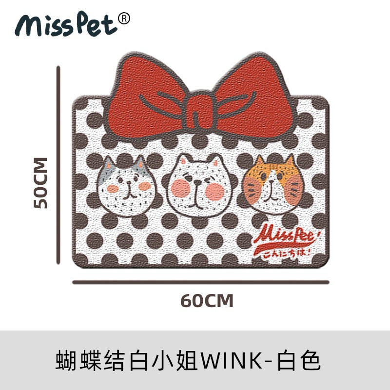 Misspet Princess Cat Litter Pad Mat for Pet