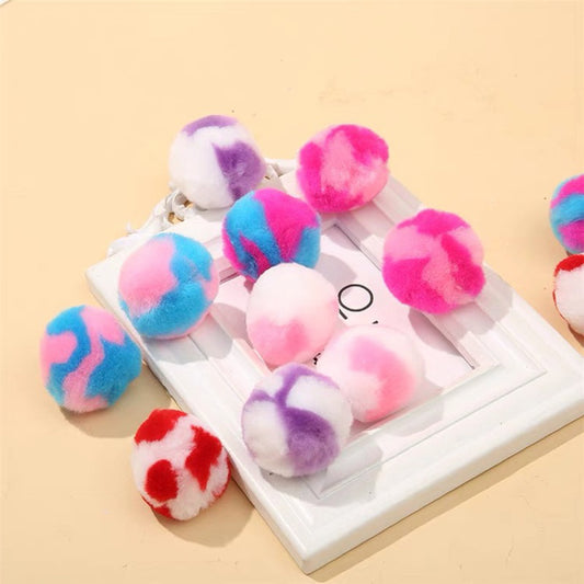Nylon Ball 4.5cm silent Cat Toy Chaser Pet Toy Kitten