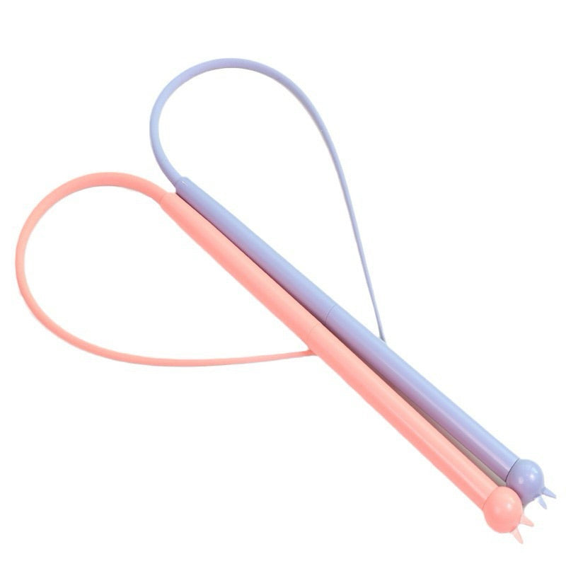 New Cat Teaser Mice Tail Silicone Rubber Cat Toy