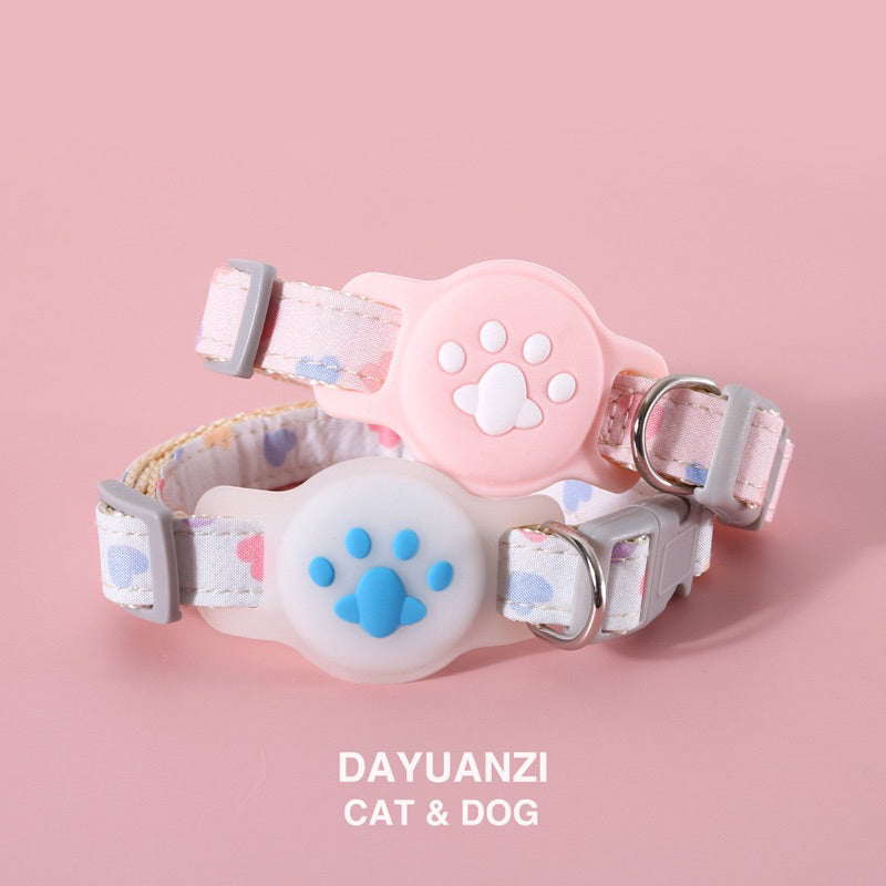 Dayuanzi AirTag Holder Collar for Pet Cat Dog Puppy Leash Necklace