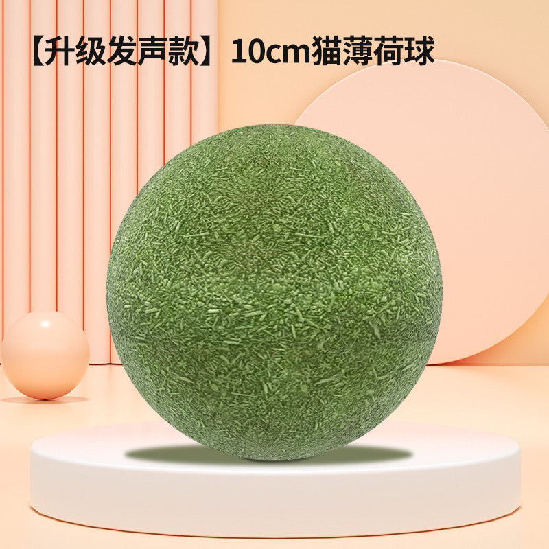 Super Large 10cm Catnip Ball Cat Mint Chaser Pet Toy