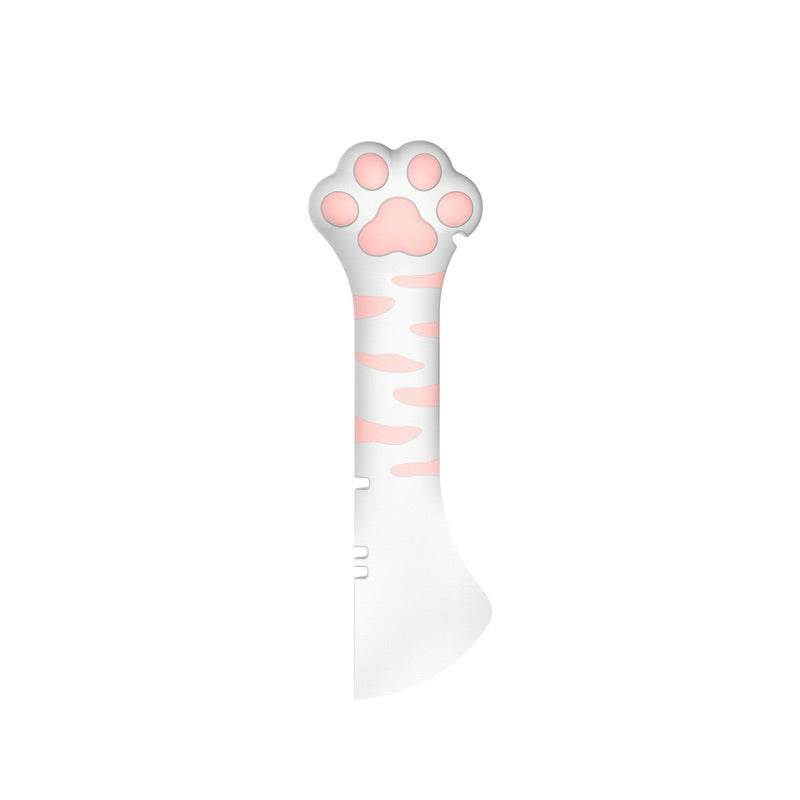 [SG Stock] Cat paw 🐾 silicon rubber can food lid cover 🥄 spoon