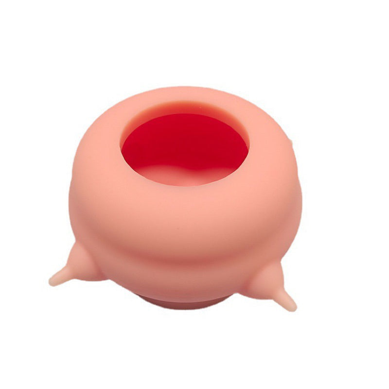 Pet Newborn Silicone Feeder Cat Kitten Dog Puppy Auto Drinking Milk Bottle