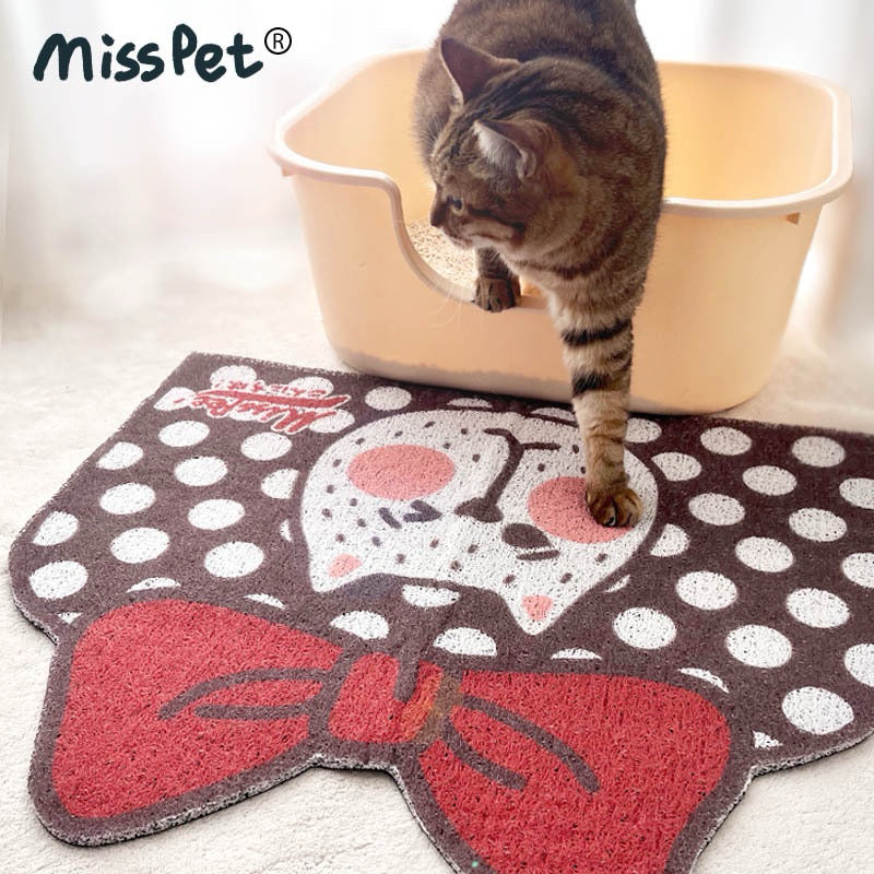 Misspet Princess Cat Litter Pad Mat for Pet