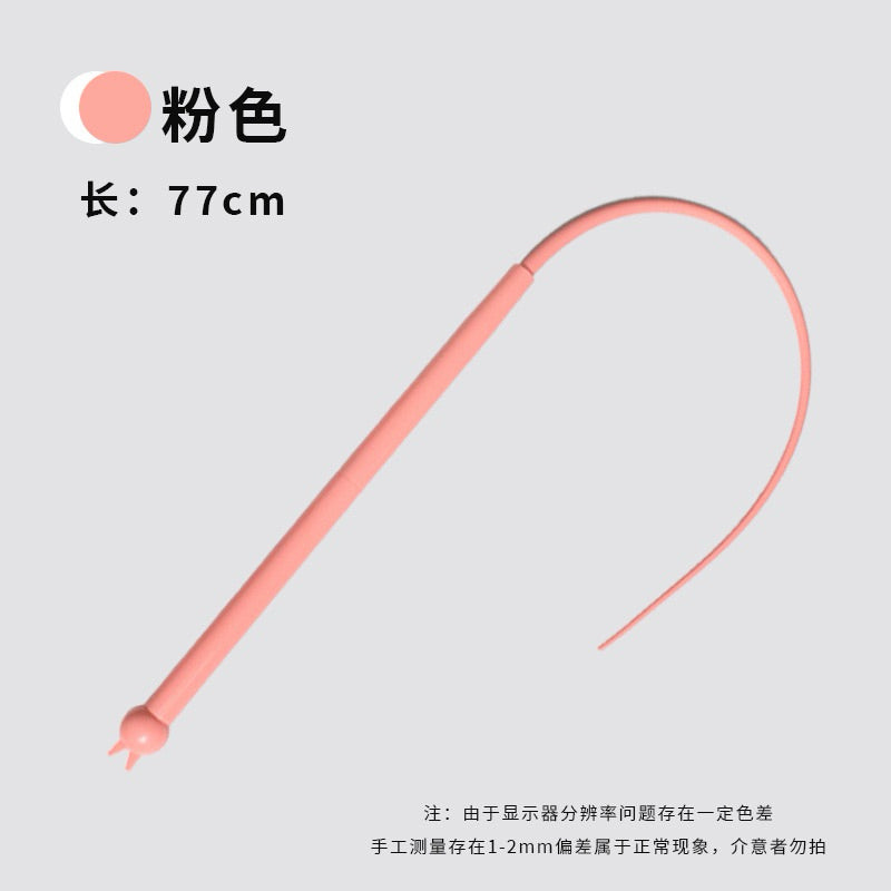 New Cat Teaser Mice Tail Silicone Rubber Cat Toy