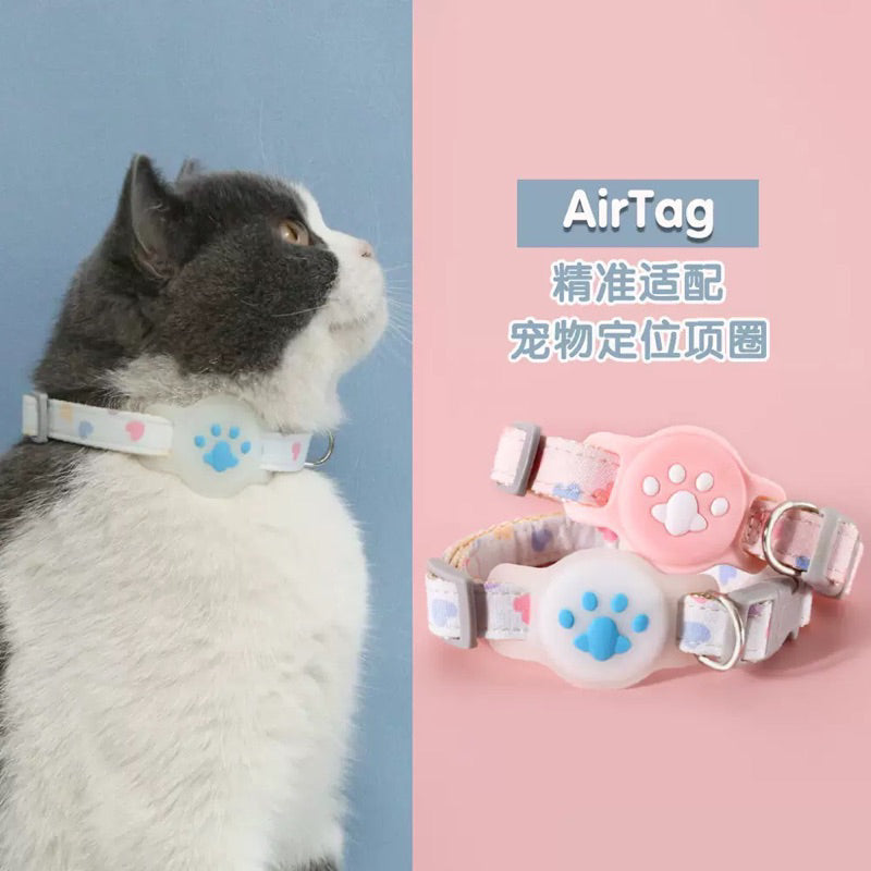 Dayuanzi AirTag Holder Collar for Pet Cat Dog Puppy Leash Necklace