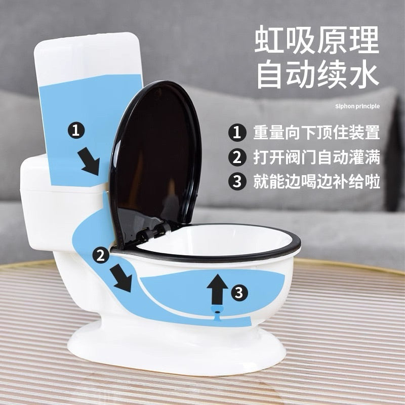 Funny Toilet Water Feeder for Cat Drinking Fountain