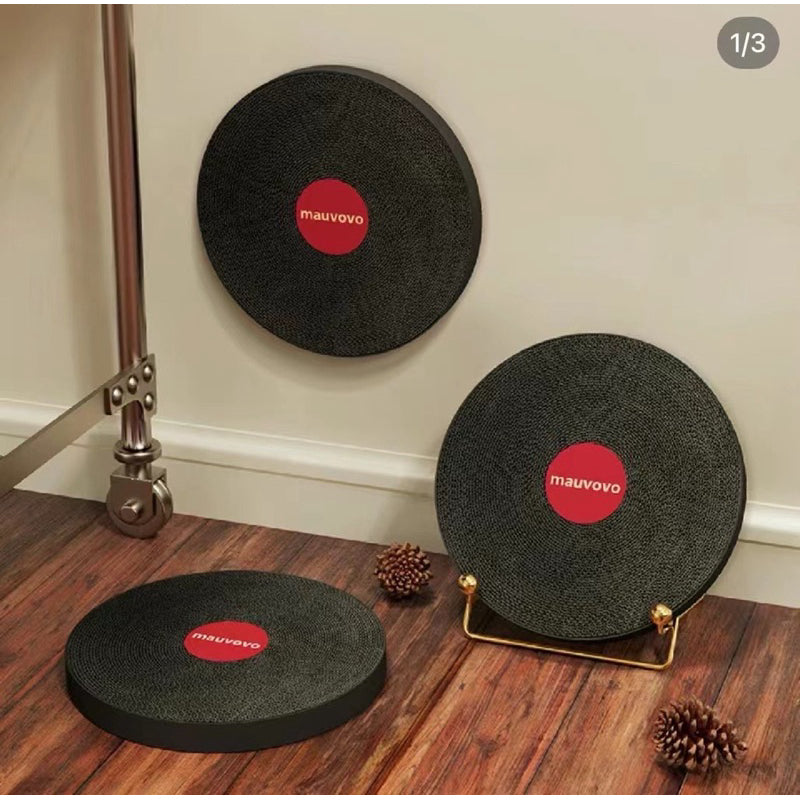 Mauvivo Vinyl Records Cat Scratcher with Frame Cardboard