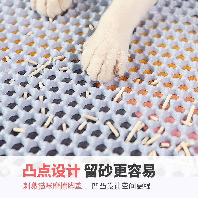 AiNo Double Deck Cat Litter Mat Water-Proof EVA Pad AiMOE