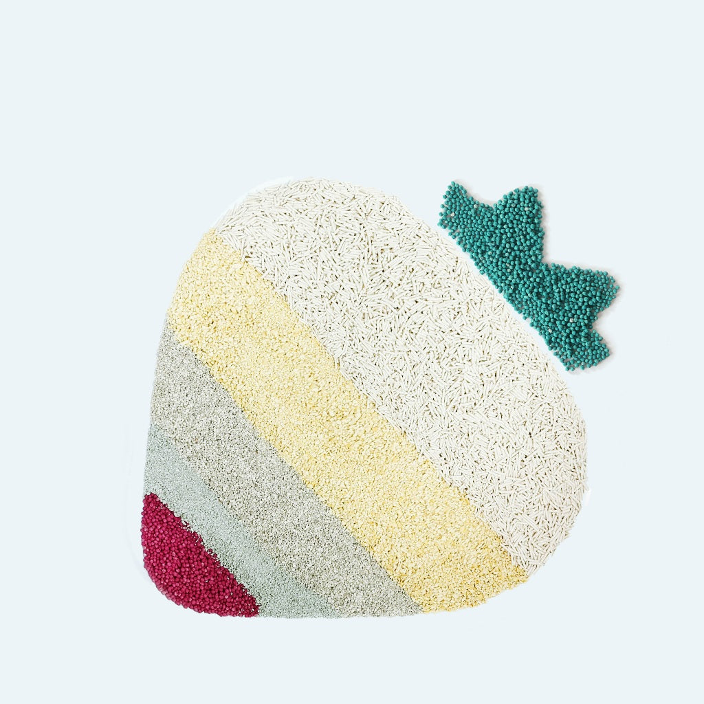 AiNo Strawberry Milk Shake Cat Litter Sand Tofu Mix Pet Greentea Macha 2.5kg