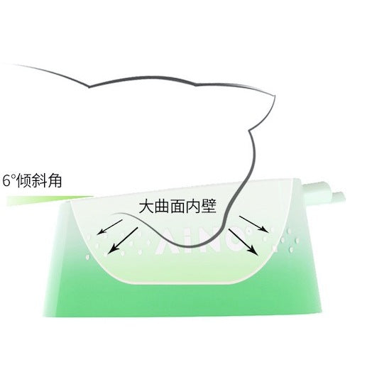 AiNo Strawberry Ceramic Cat Feeding Bowl Dog Pet Eating Tray Feeder
