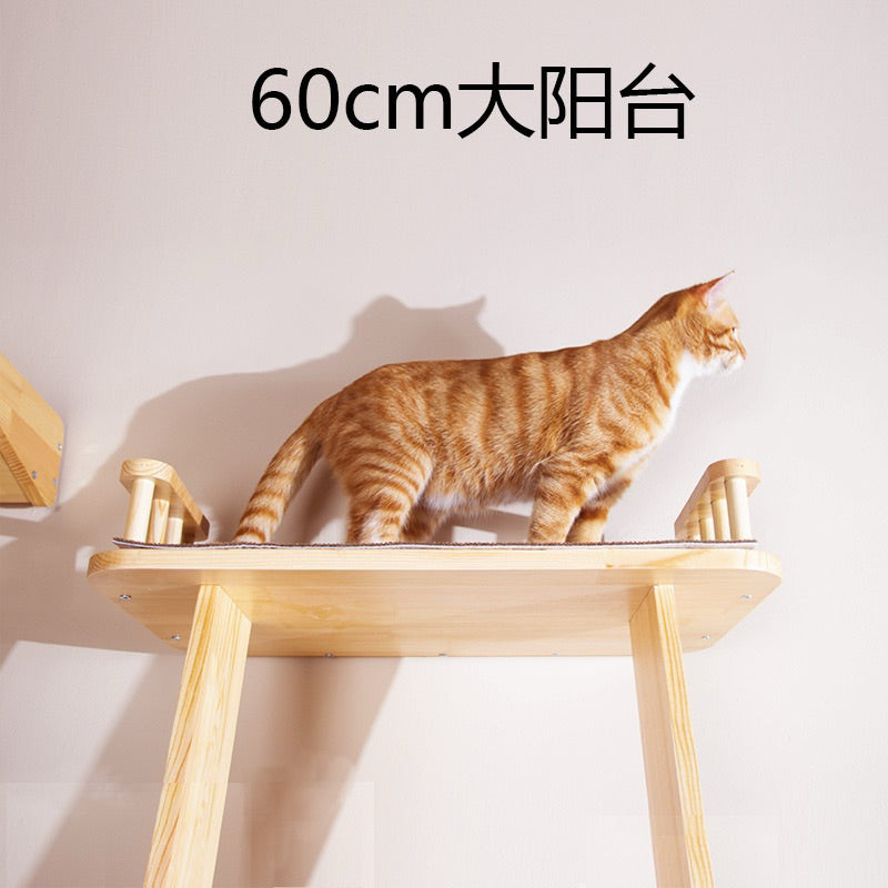 Wakupet Double Side Ladder Cat Condo Tree Pet Bed 5 Layers