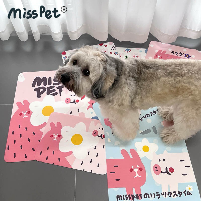 Misspet Multifunction Feeding Pad Cat Dog Pet Water Proof Mat