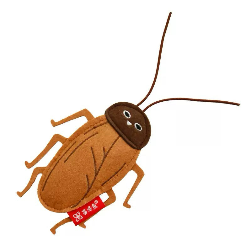 Realistic Cockroach Catnip Toy – Fun & Entertaining for Cats