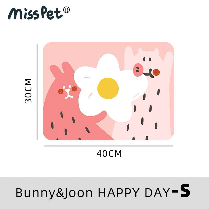 Misspet Multifunction Feeding Pad Cat Dog Pet Water Proof Mat