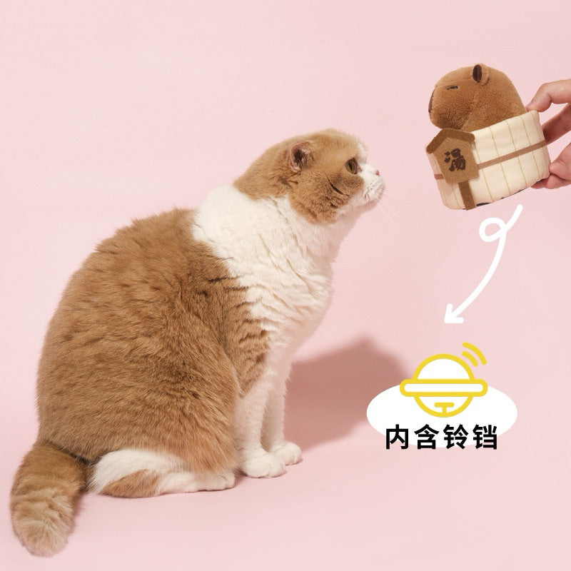 Purlab kapibara Cat catnip toy chaser bitting toy