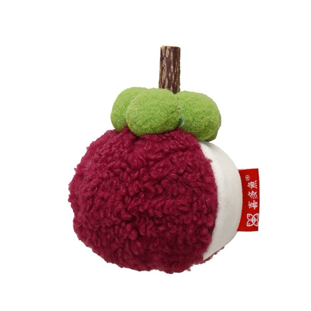 Durian and Mangosteen Catnip Toy Cat Bitting Chaser Pet Fruit Toy