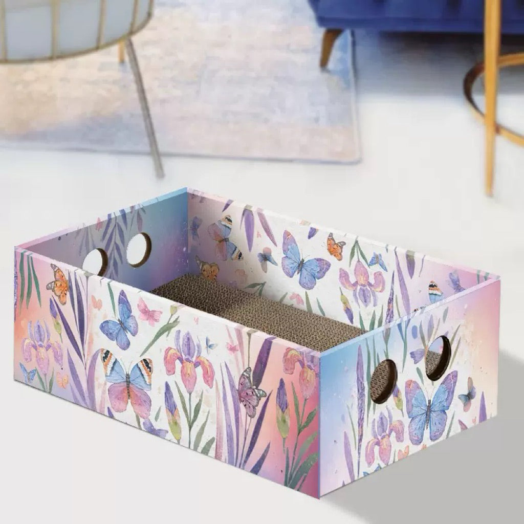 Classic Cat Simple Can Scrarcher Box Cardboard Scratch Rectangle Bed