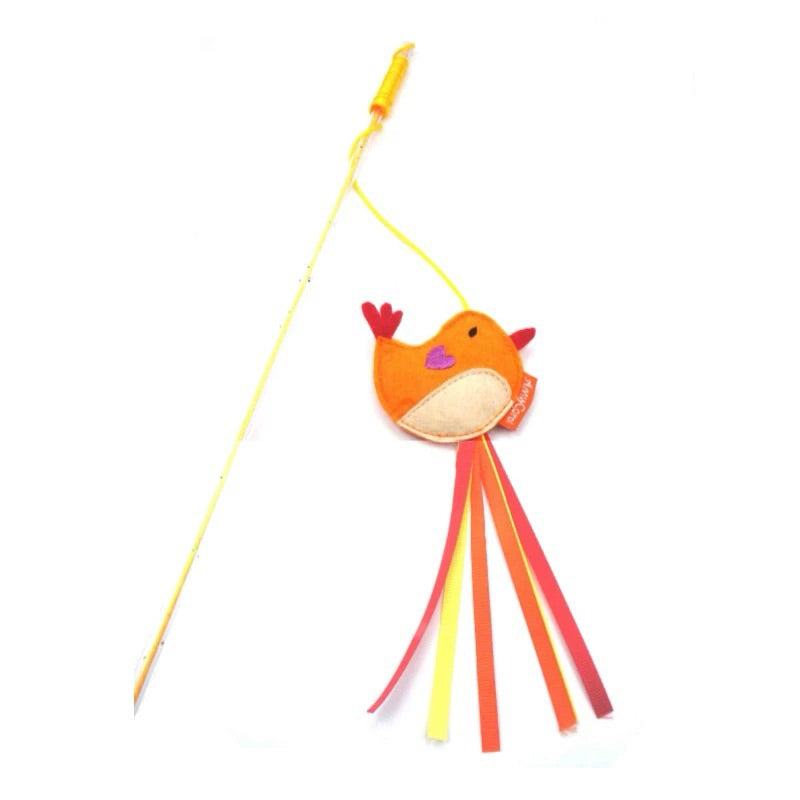 Cat Teaser Hearty Bird Series Pet Toy Forest Monster Chaser