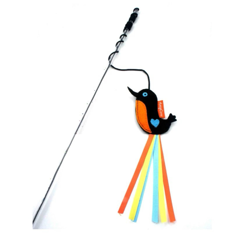 Cat Teaser Hearty Bird Series Pet Toy Forest Monster Chaser