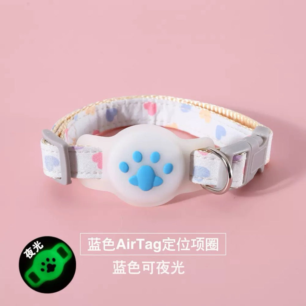 Dayuanzi AirTag Holder Collar for Pet Cat Dog Puppy Leash Necklace